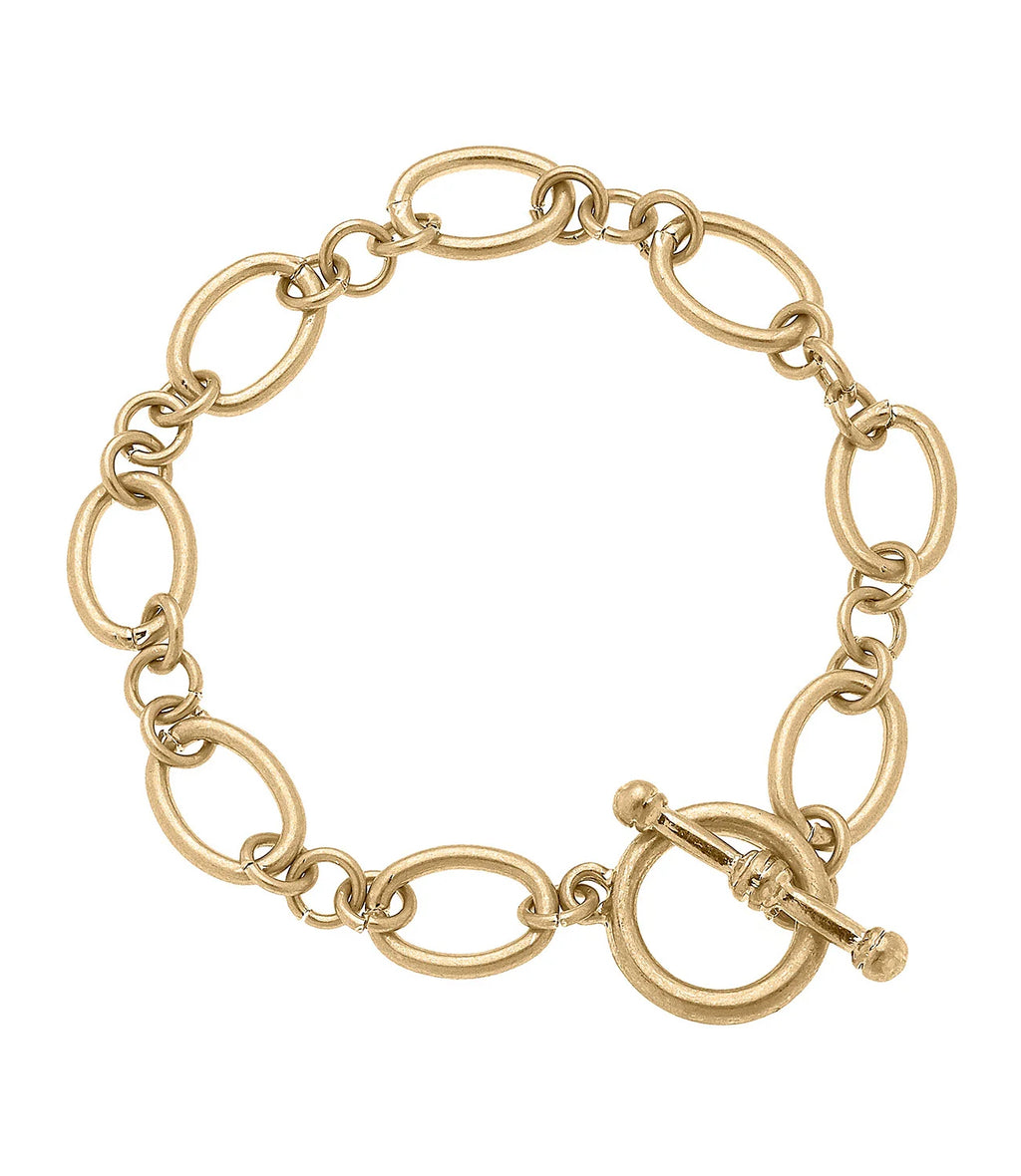 Charlotte Chain Toggle Bracelet
