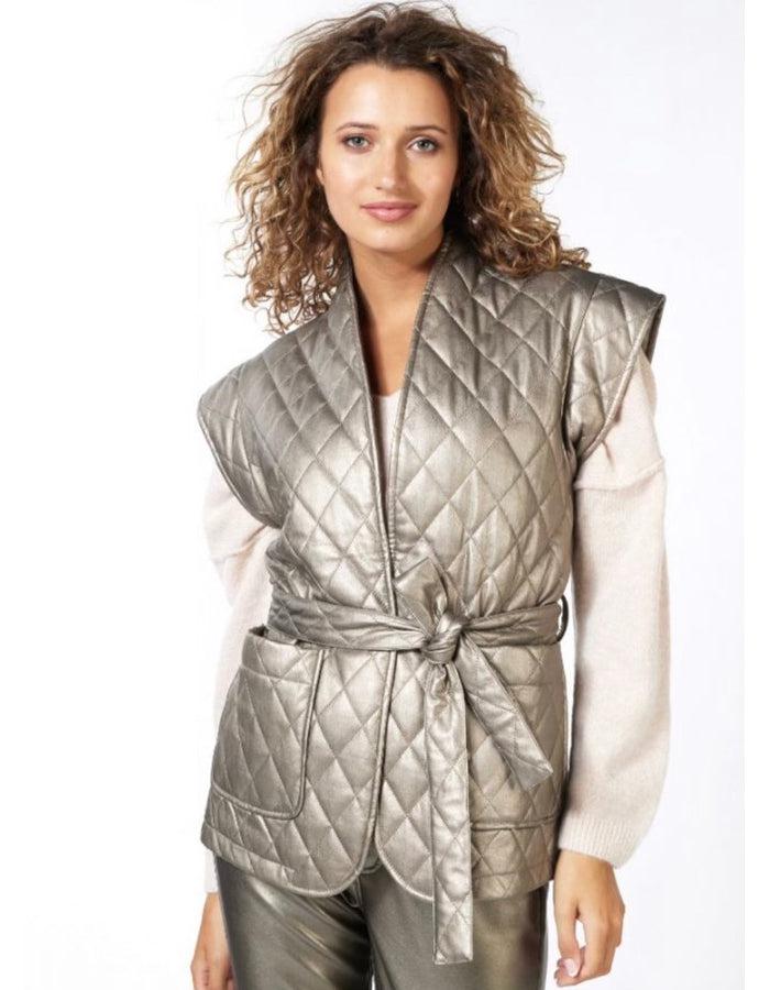 Padded Vest - Southern Muse Boutique