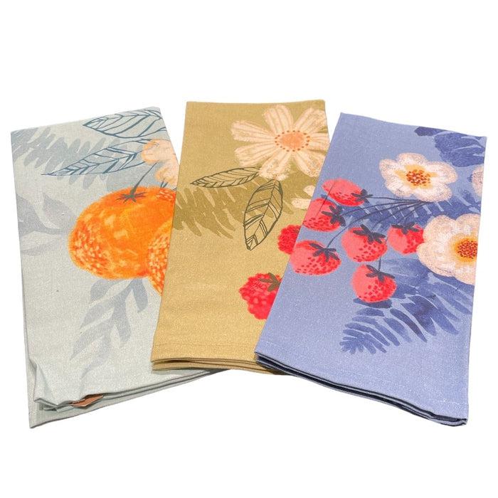 Berry and Floral Dish Towel - Southern Muse Boutique