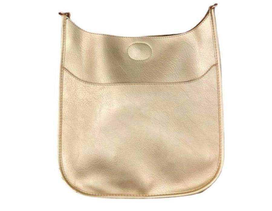 Classic Faux Leather Messenger - Southern Muse Boutique