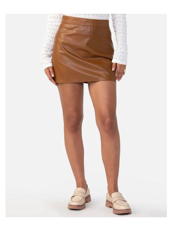 Faux Leather Mini - Southern Muse Boutique