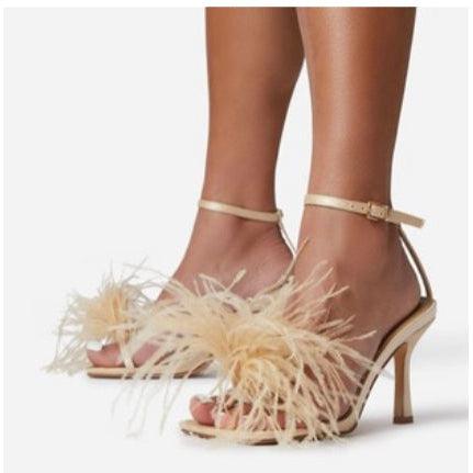 Feathered Heel - Southern Muse Boutique