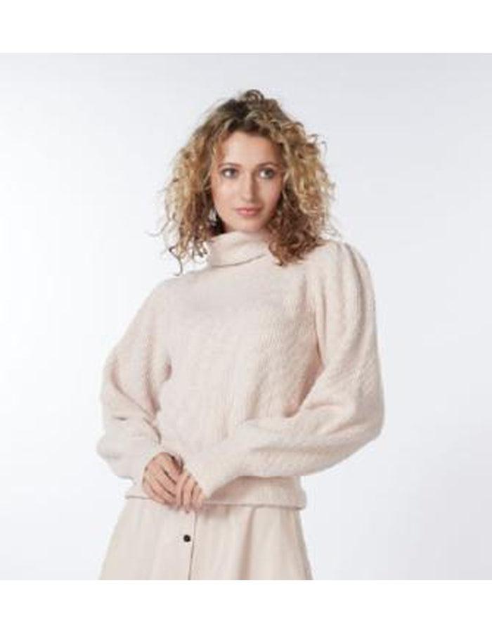 Ribbed Turtle Neck Sweater - Southern Muse Boutique