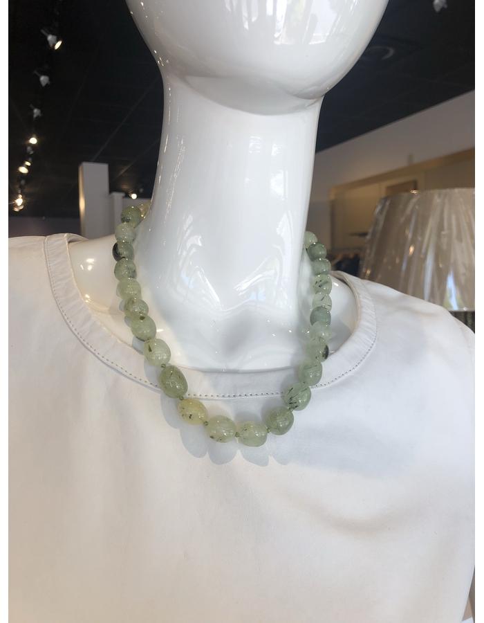 Stone Necklace Collar Length - Southern Muse Boutique