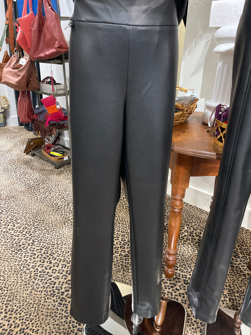 Faux Leather Pants