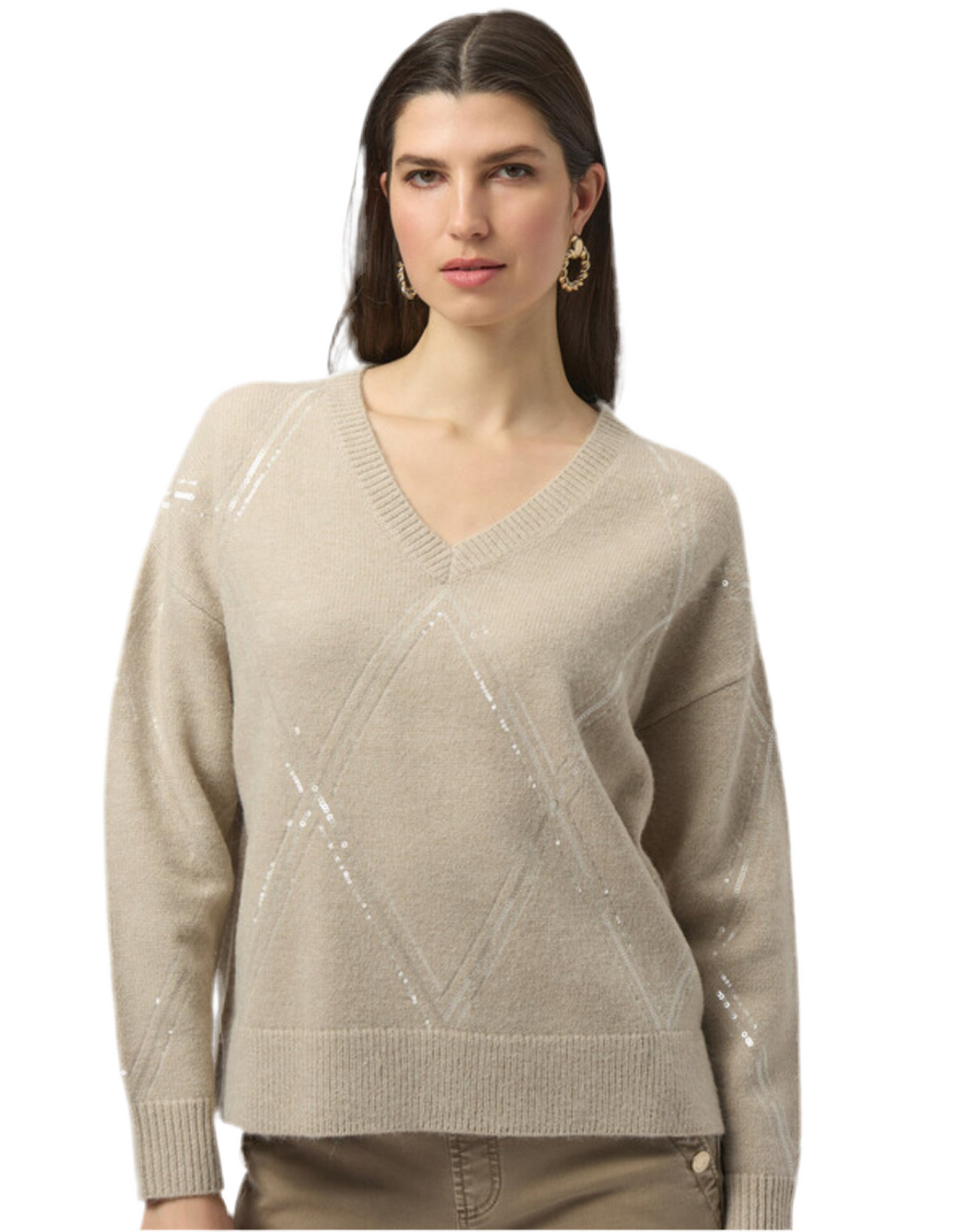 V-NECK CHIC PULLOVER