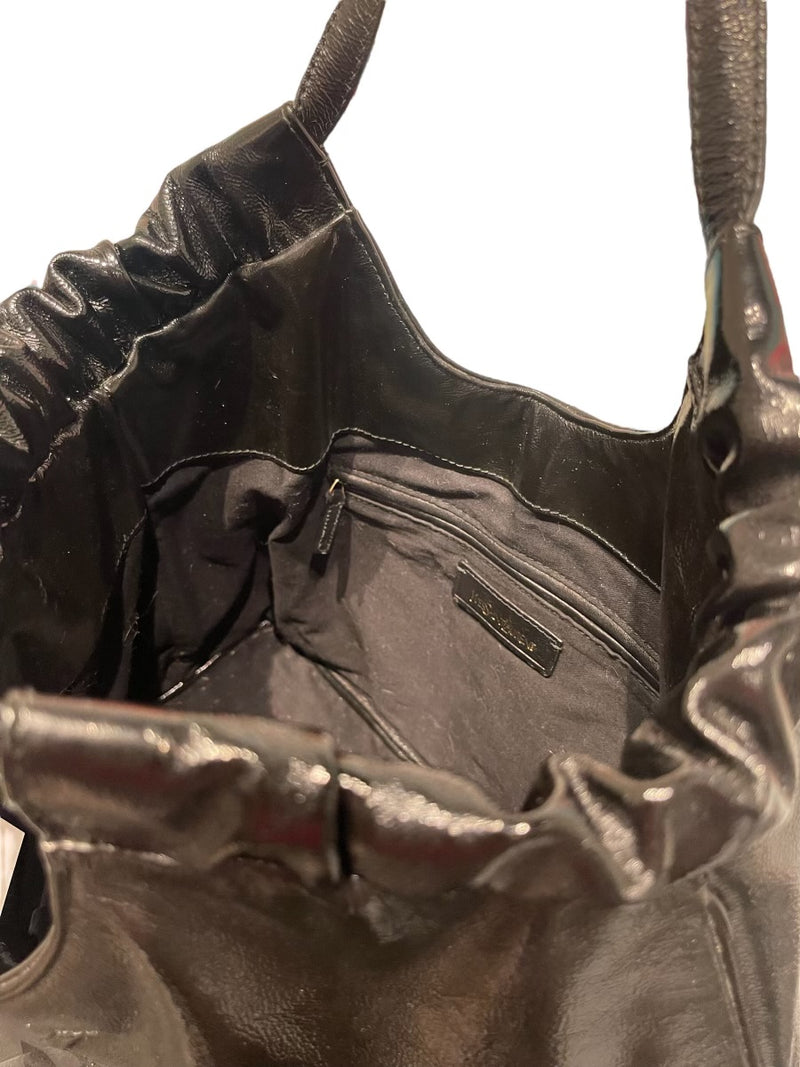 YSL Shiny Leather Tote
