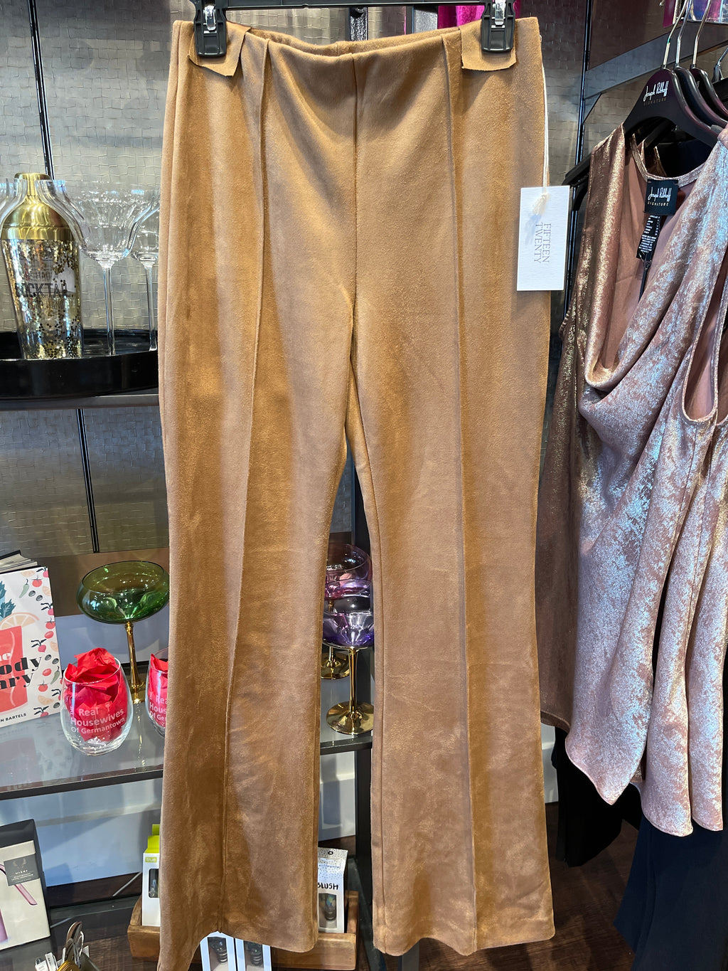 Cognac Bootcut Pant