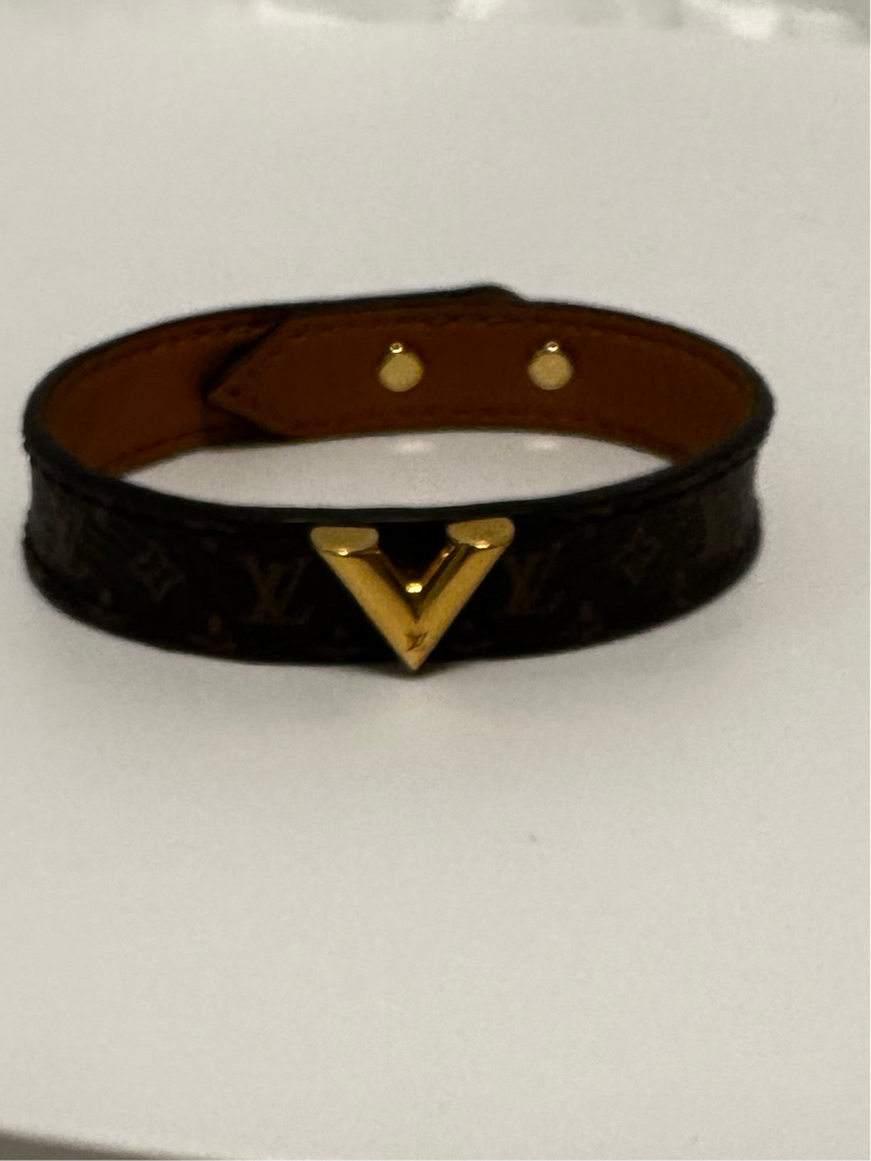 Leather LV Bracelet