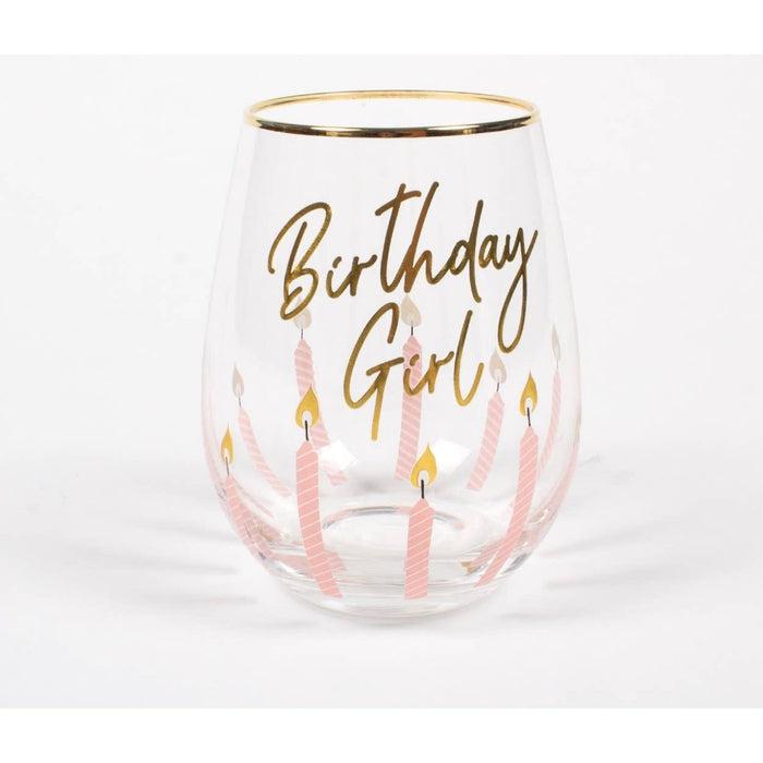 Birthday Girl Wine Glass - Southern Muse Boutique