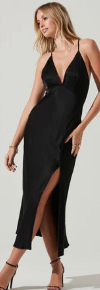 Cassandra Dress Black - Southern Muse Boutique
