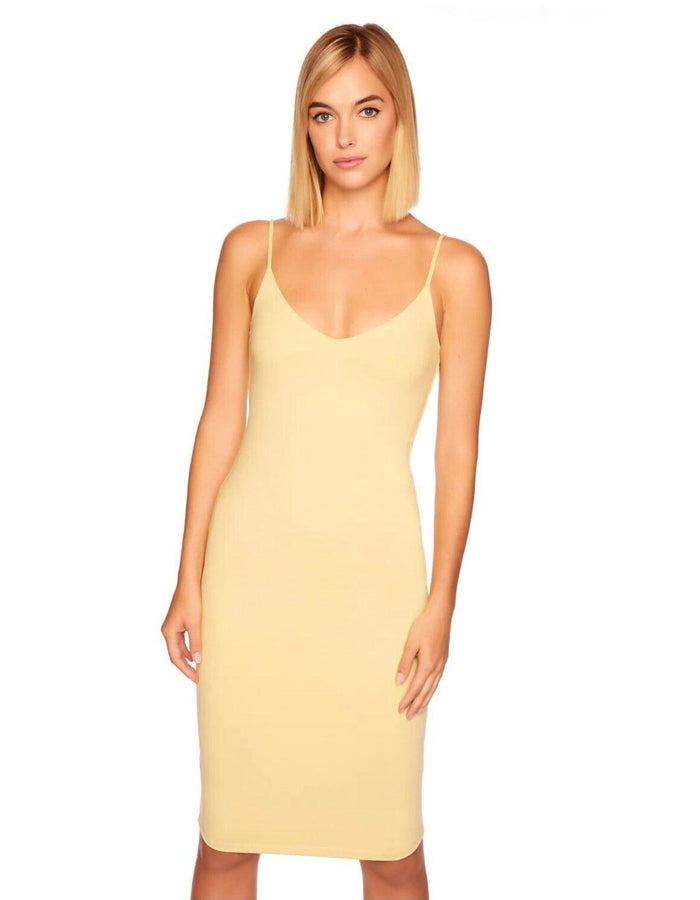 Deep V Slip Dress - Southern Muse Boutique