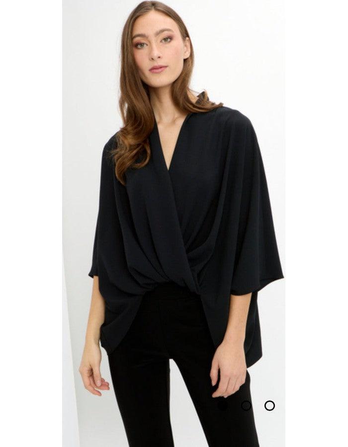 Dolman Wrap Top - Southern Muse Boutique