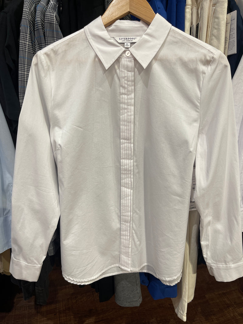 3/4 Sleeve Shirt with Pintucks