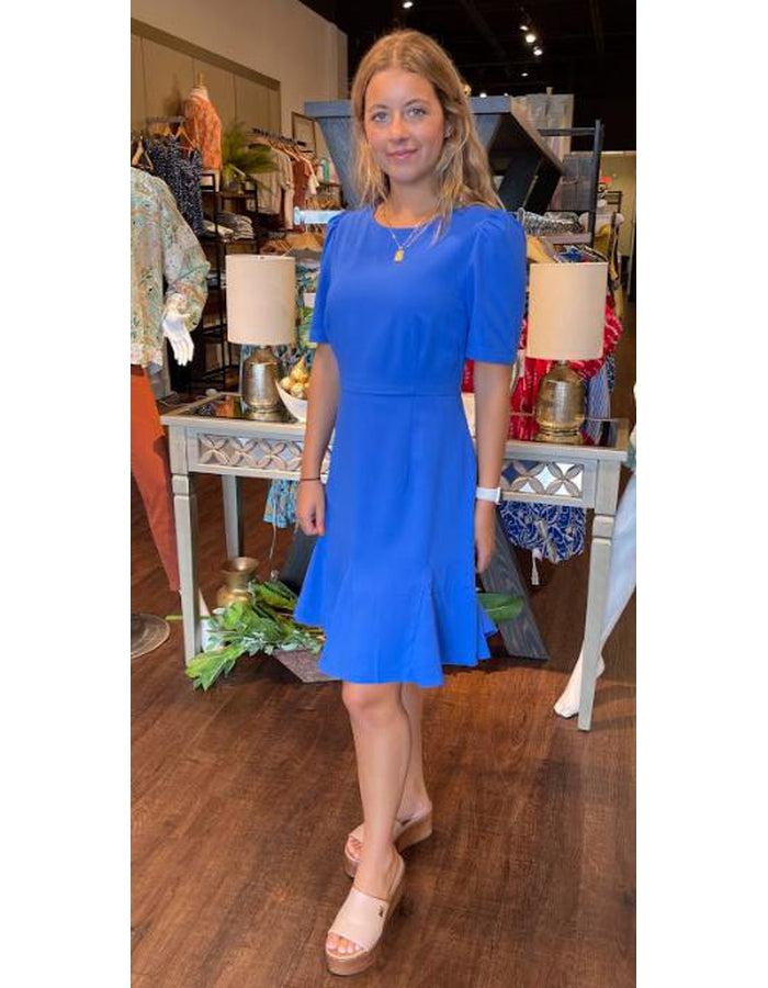 Fitted Hem Dress - Southern Muse Boutique