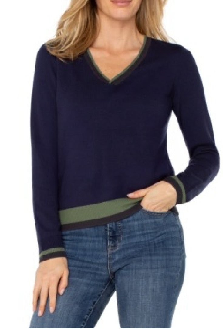Color Block Sweater