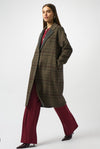 Plaid Double-Faced Coat