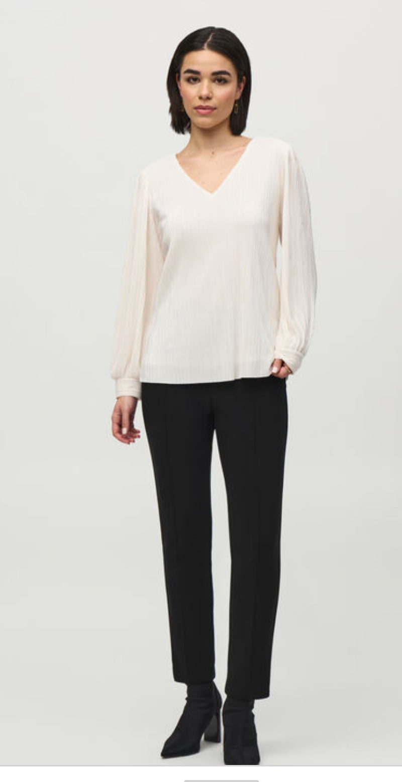 Pleated Pullover Top