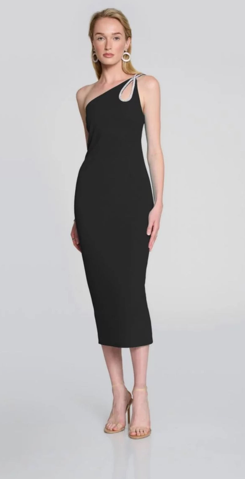 One Shoulder Sheath Dress