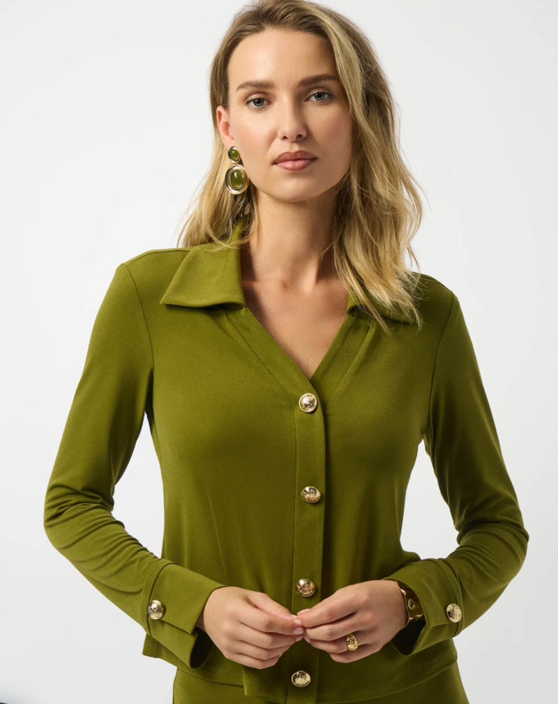 Button Knit Top