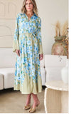 Floral Pleated Dress LP