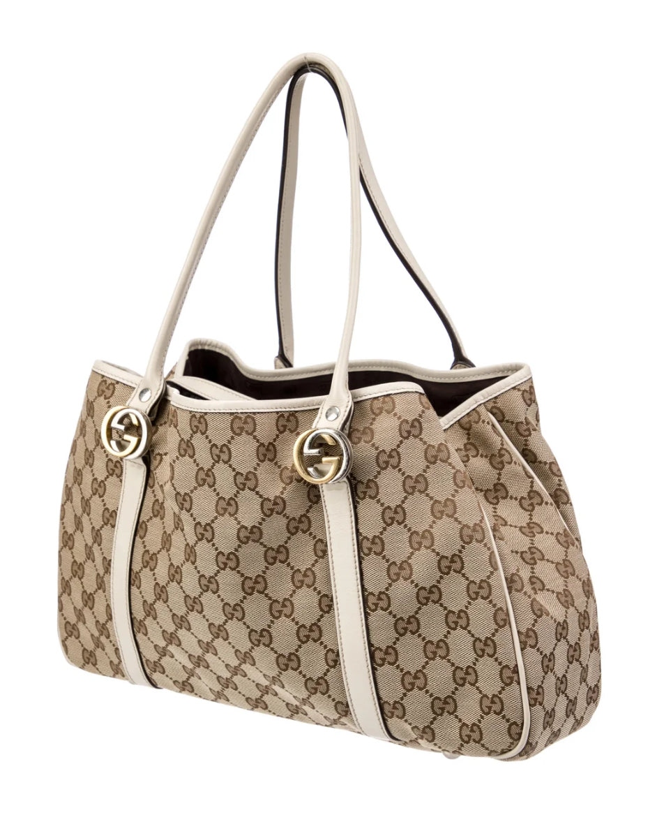 Gucci Canvas Shoulder Bag