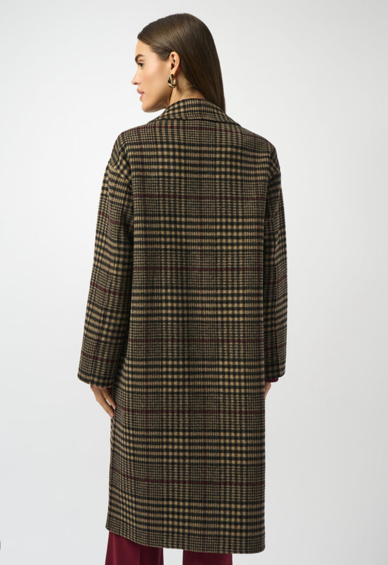 Plaid Double-Faced Coat
