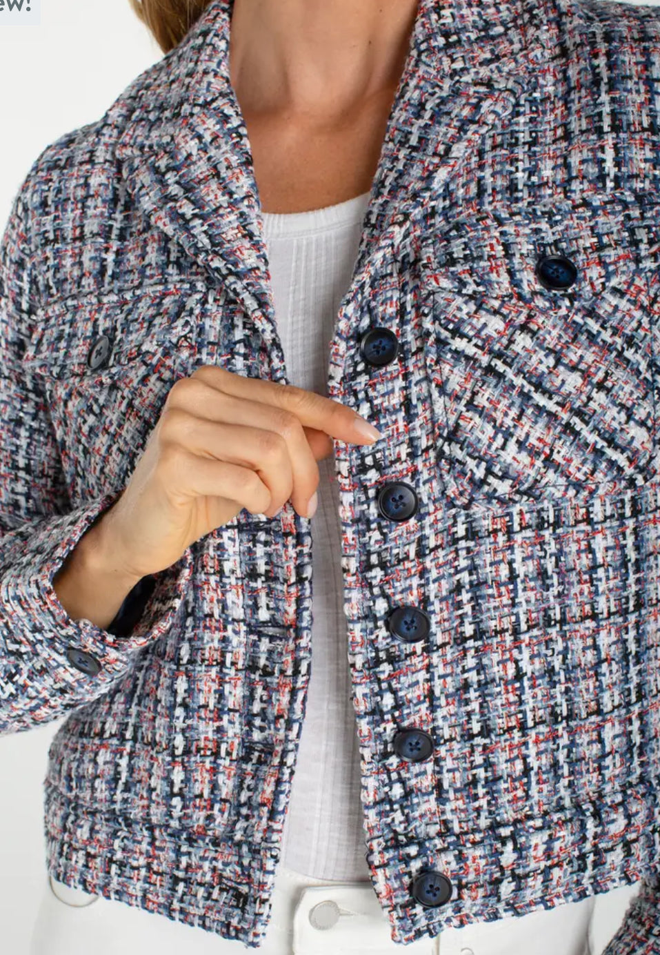 Tweed Crop Jacket