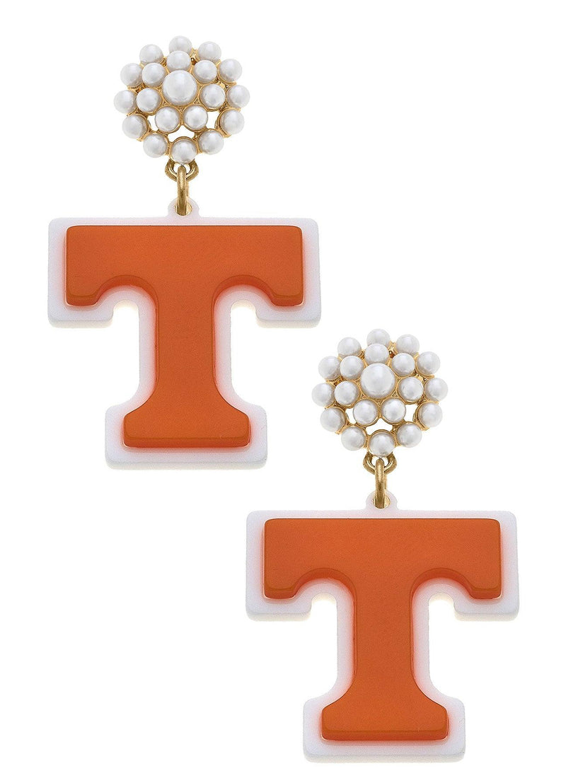 UT Pearl Cluster Earring