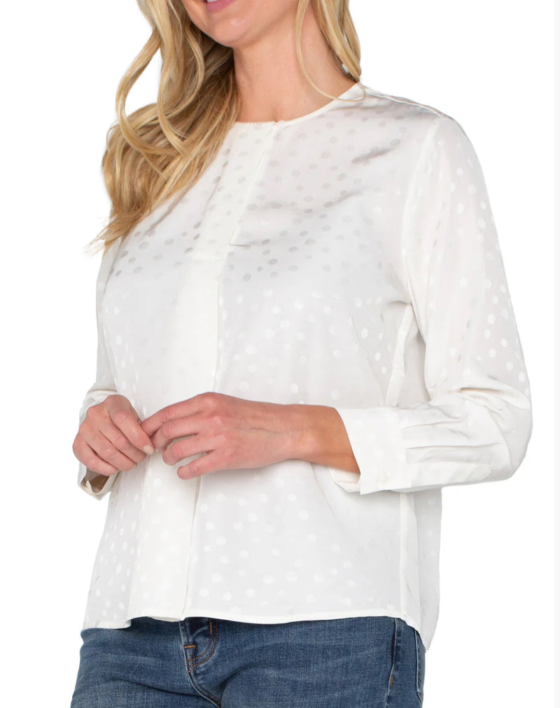 LS White Blouse