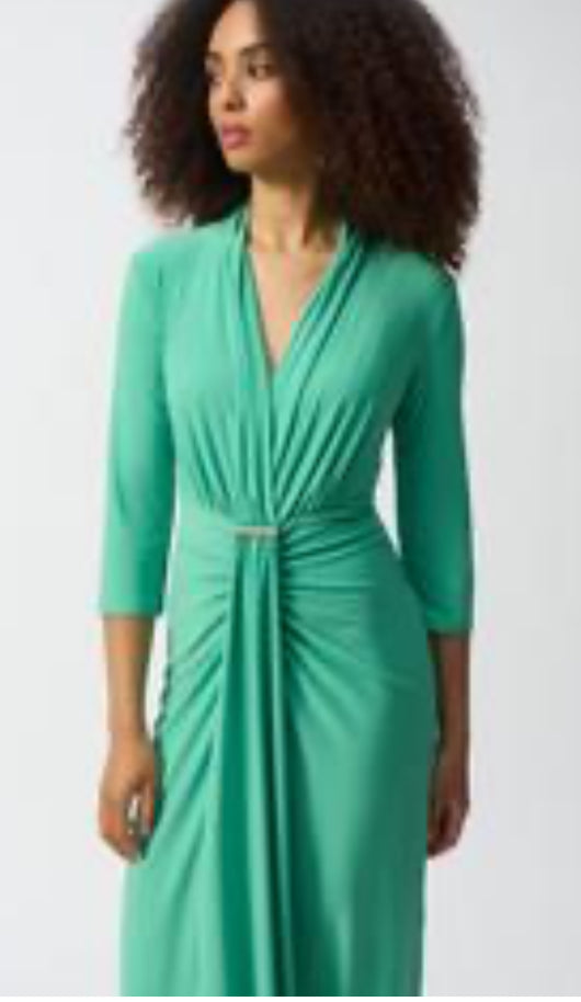 Green Wrap Dress