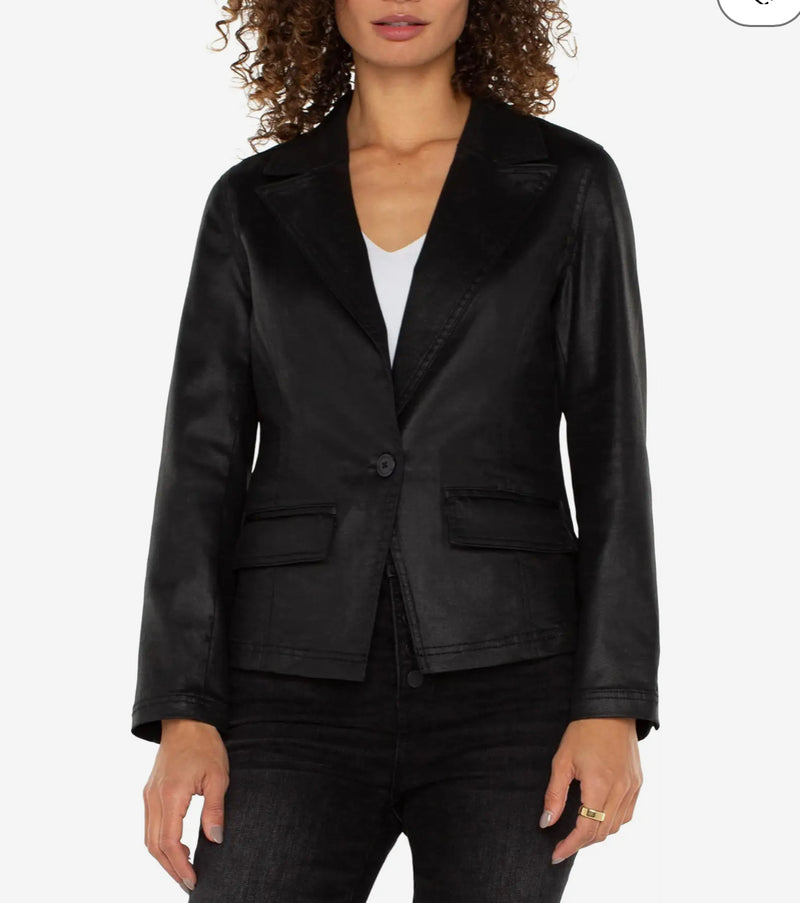 Notch Collar Blazer