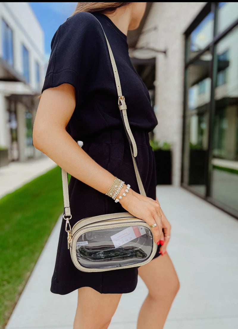 Oval Clear Bag
