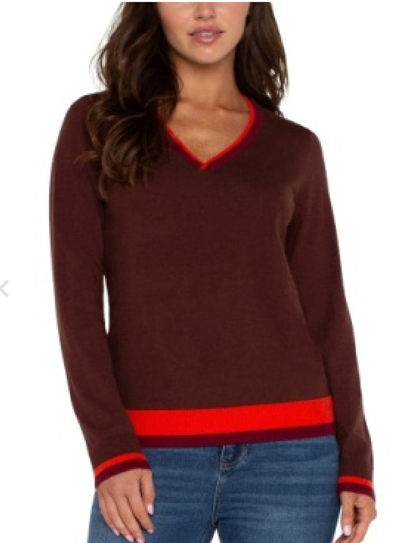 Color Block Sweater