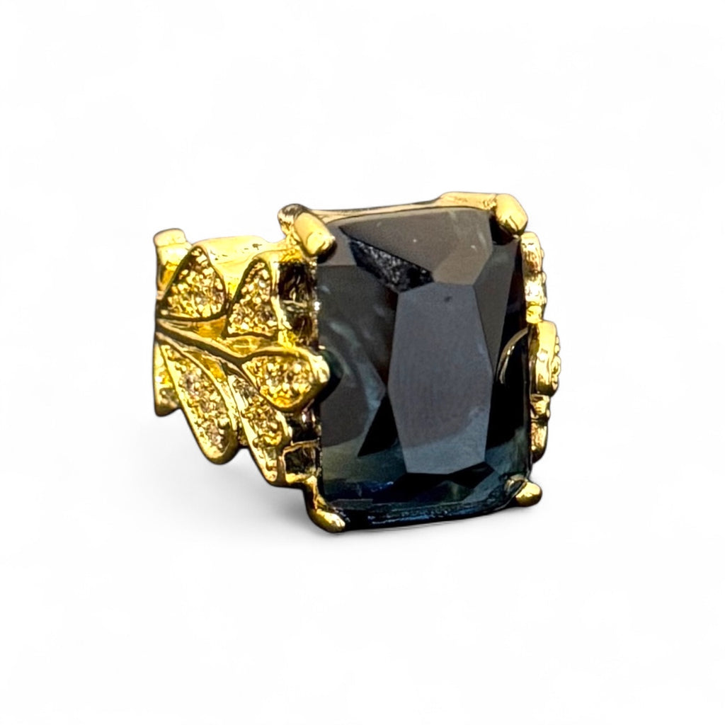 London Blue Garden Ring Size 8