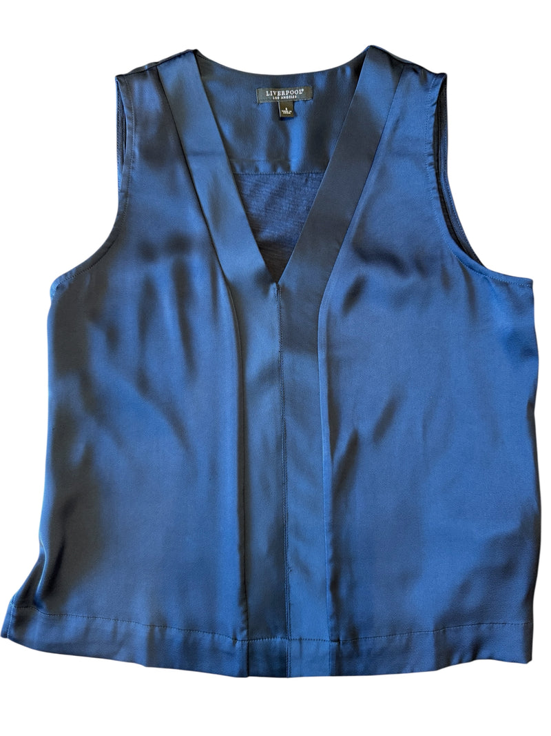 Sleeveless vneck Top
