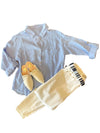 Gauze Button Down