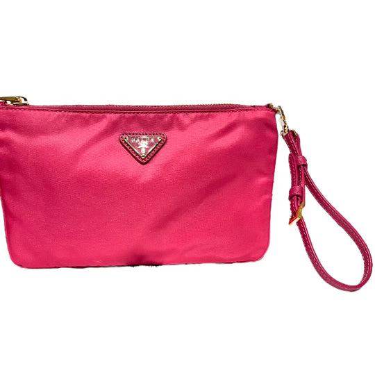 Prada Nylon Pouch Wristlet