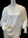 Puff Sleeve Top with Lace