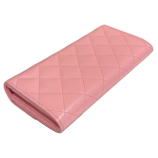 Chanel Caviar Quilted CC Long Wallet