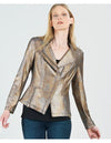 Liquid Leather Moto Jacket - Southern Muse Boutique