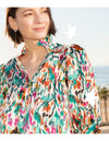 Ruffled Neck Dress