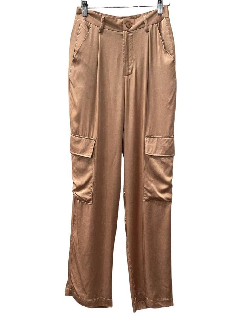 Sateen Cargo Pant - Southern Muse Boutique