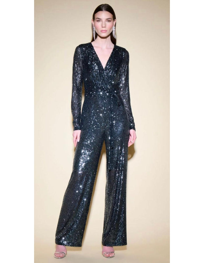 Sequin Jumpsuit - Southern Muse Boutique