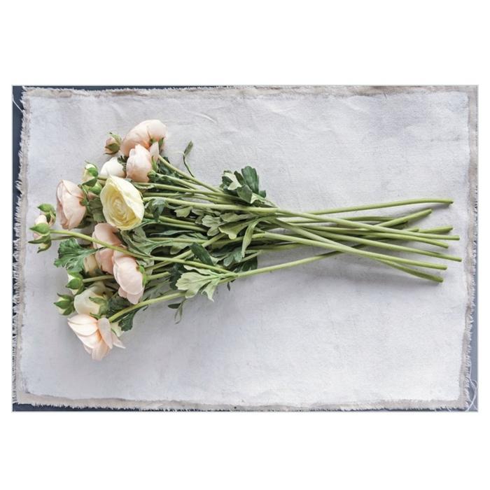 22" Faux Ranunculus Stem
