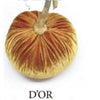 3" Velvet Silk Pumpkin