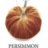 3" Velvet Silk Pumpkin