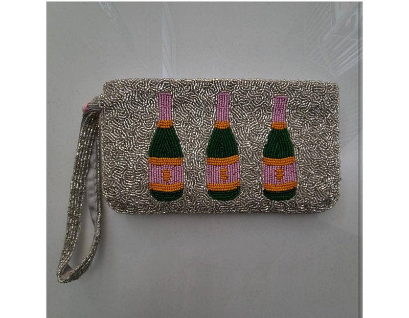 Bottles Beaded Bag - Southern Muse Boutique