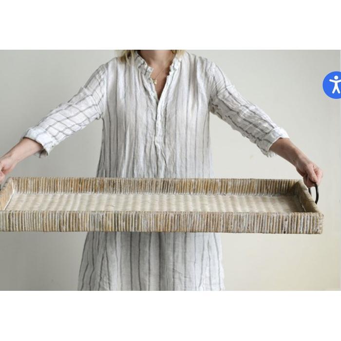 Decorative Rattan Tray