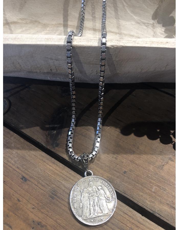 Five Francs Coin - Southern Muse Boutique